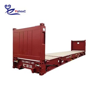 Contêineres de estante de rack planos de 20 pés